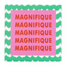 Siertegel magnifique - multikleur - 10x10x0.5 cm