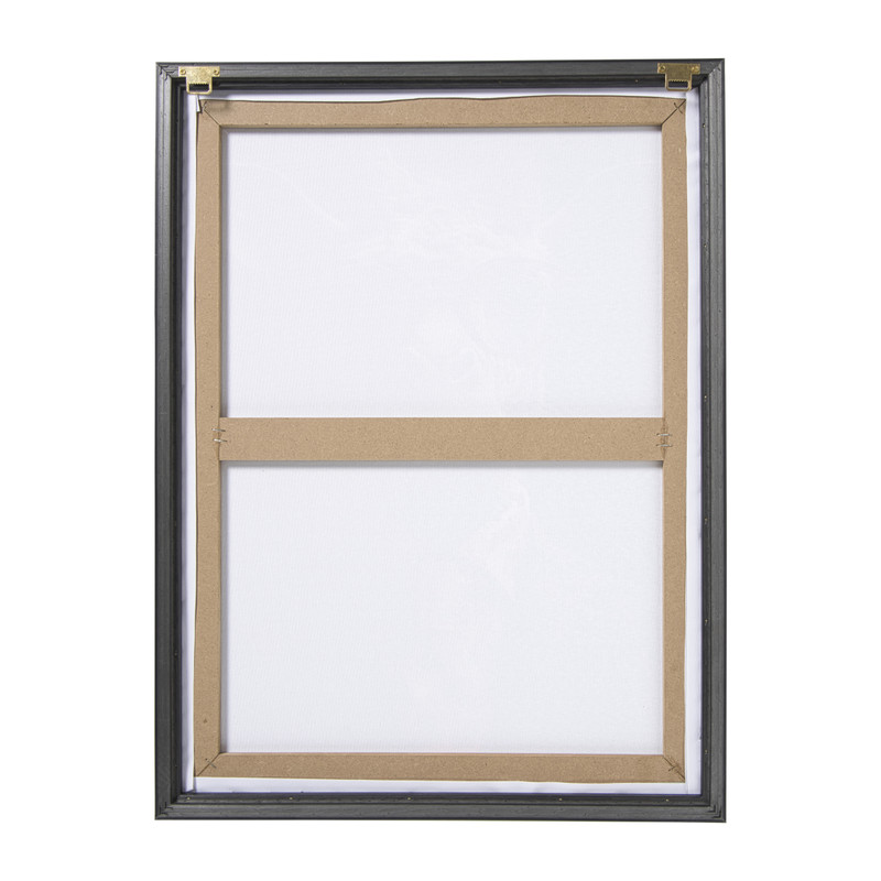 Poster met lijst giraffe - 45x60 cm 