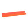 Wandplank acryl - oranje - 5x38x4.5 cm