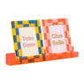 Wandplank acryl - oranje - 5x38x4.5 cm