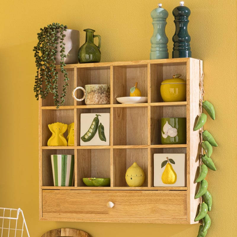 Schoteltje fruit - multikleur - diverse varianten 