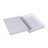 Opbergboek colors - roze - 3.8x18x25 cm