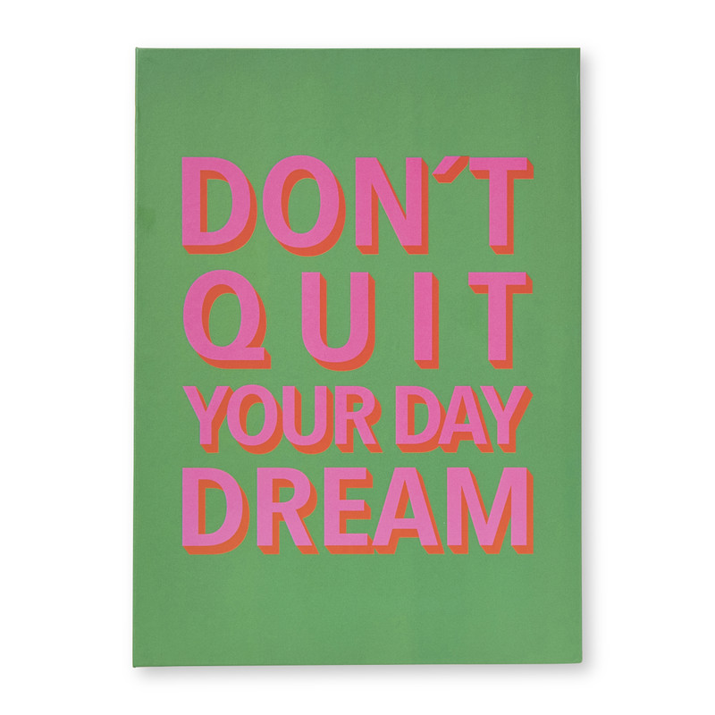 Opbergboek colors - groen - 3.8x18x25 cm