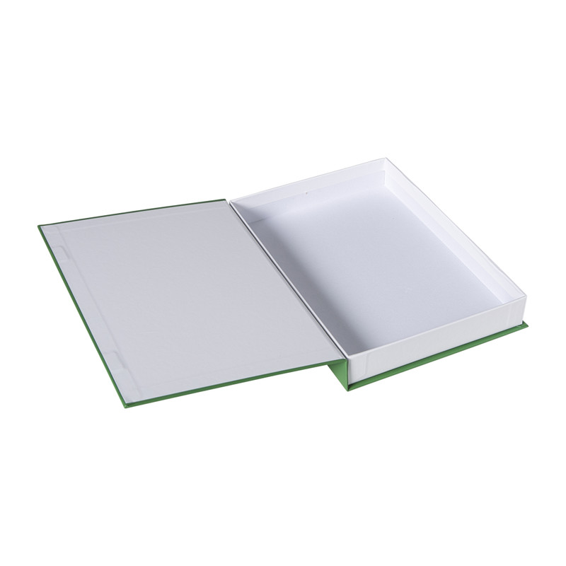 Opbergboek colors - groen - 3.8x18x25 cm