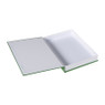 Opbergboek colors - groen - 3.8x18x25 cm
