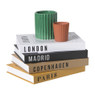 Opbergboek cities London - wit - 2.7x16.5x22 cm