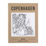 Opbergboek cities Copenhagen - bruin - 2.7x16.5x22 cm