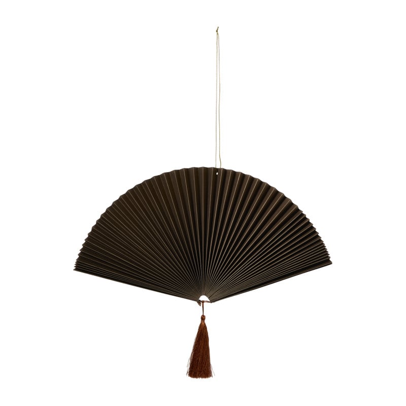 Deco waaier groot - diverse varianten - 21x3.5x2 cm