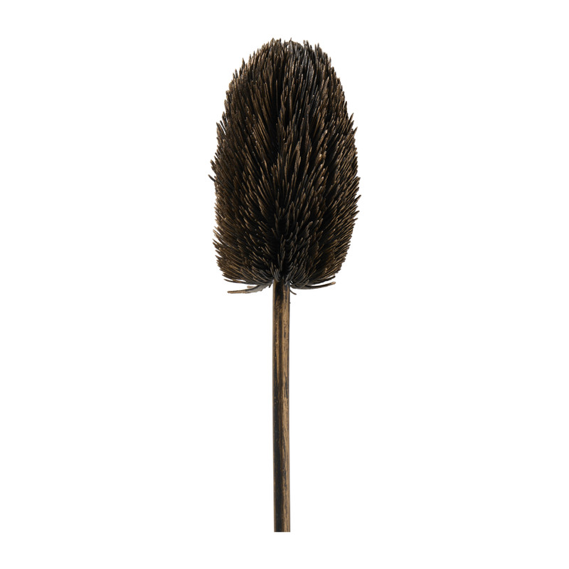 Decoratie pluim - bruin - 68 cm