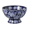 Decoratie schaal - blauw - ø29x17 cm