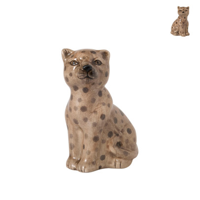 Mini tijgerbeeldje - 7.5x4.8x3.8 cm - diverse varianten