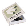 Opbergboek vredesduif - beige/groen - 3.7x25x18 cm