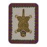 Opbergblikje tijger - multikleur - 6x12x9 cm