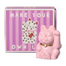 Opbergdoosje lucky cat - 3x3x4 cm - diverse varianten