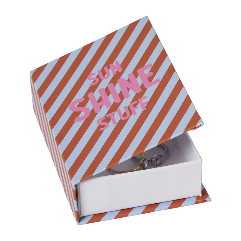 Opbergboek mini - 3x10x7 cm - diverse varianten