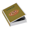 Opbergboek Italië - groen - 25x18x4 cm 