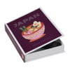 Opbergboek Japan - paars - 25x18x4 cm