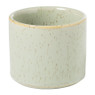 Waxinelichthouder keramiek - groen - ø7x6 cm