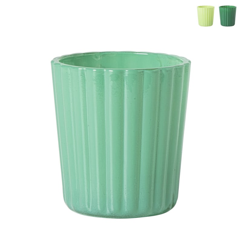 Waxinelichthouder mini - multikleur - diverse varianten