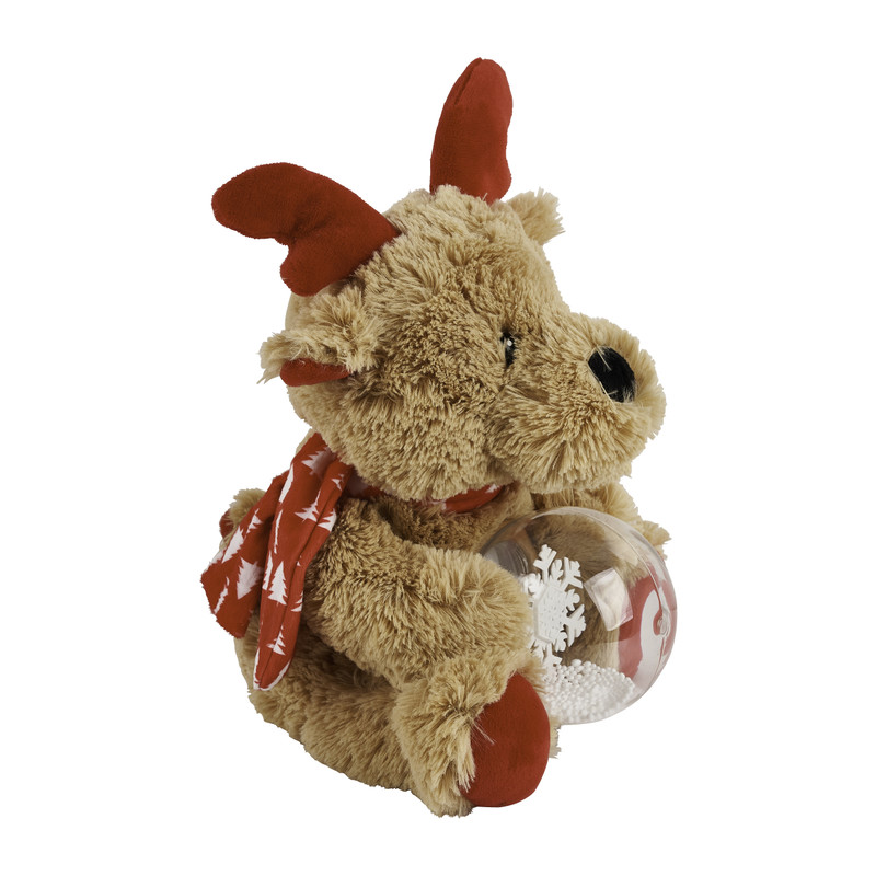 Rendier met muziek - 25 cm 