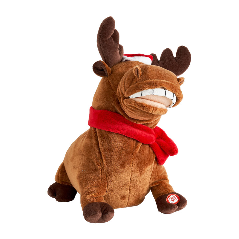 Rendier - zingend - 25 cm hoog