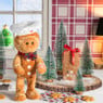 Gingerbread - zingend - 33 cm