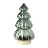 Lamp kerstboom - groen - ⌀15x28 cm