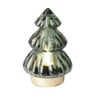 Lamp kerstboom - groen - ⌀12x18.5 cm