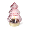 Lamp kerstboom - roze - ⌀12x18.5 cm