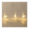 Kerstverlichting rendier - 11x11x16.5 cm