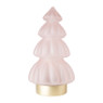 Kerstboom lamp- roze - 15x15x28.5 cm