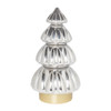 Kerstboom lamp - grijs - 16.5x16.5x29.5 cm
