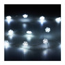 Kerstverlichting sneeuwvlok - koud licht - 20 lampjes - 1,25 meter