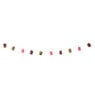 Kerst lichtslinger met huisjes - multikleur - 165 cm