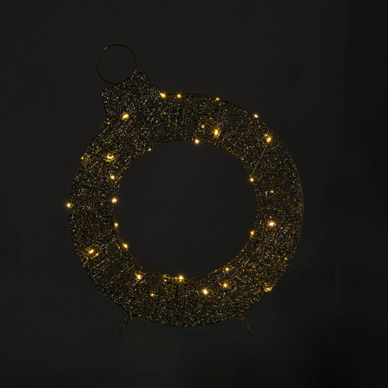 Kerstverlichting krans Ferry - ø58 cm - 40 lampjes