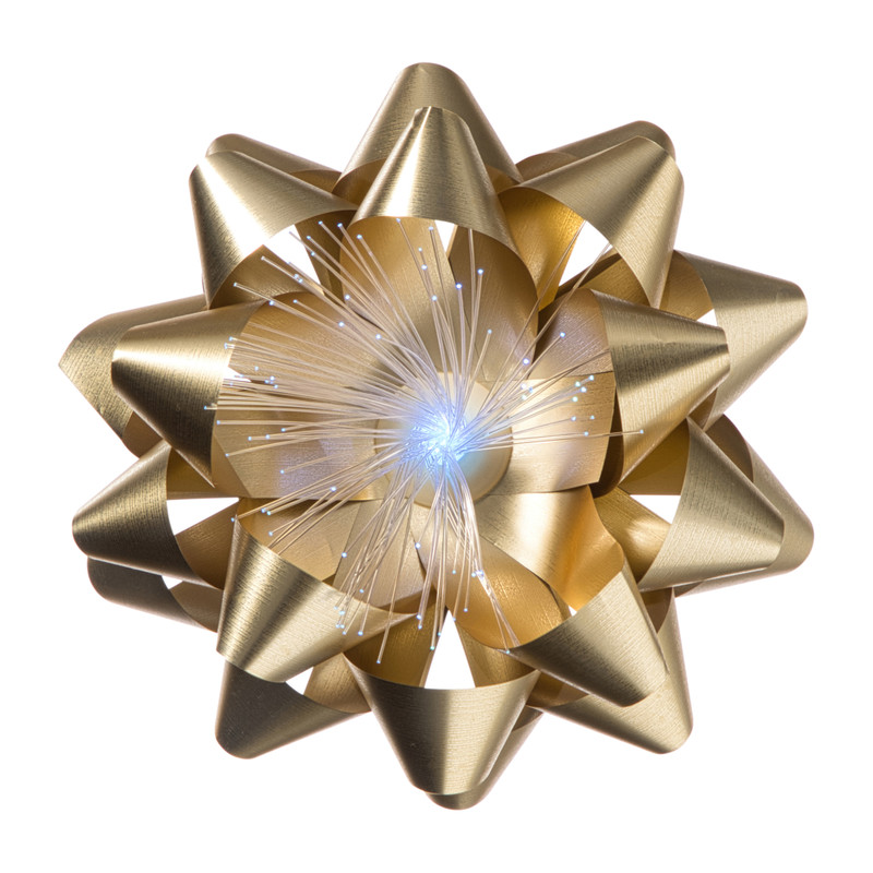 Kerstbloem decoratie met LED - diverse varianten