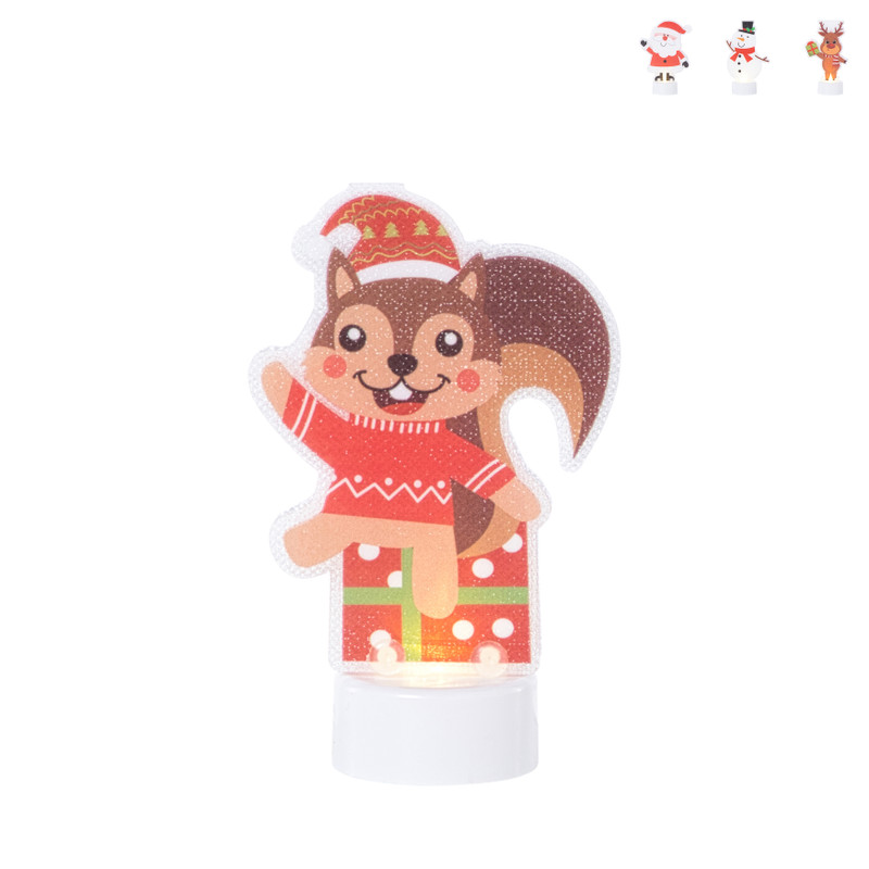 Kerst waxinelichtje - 6.5 cm - diverse varianten