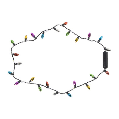 Kerst lichtslinger met lampjes - multikleur - 90 cm