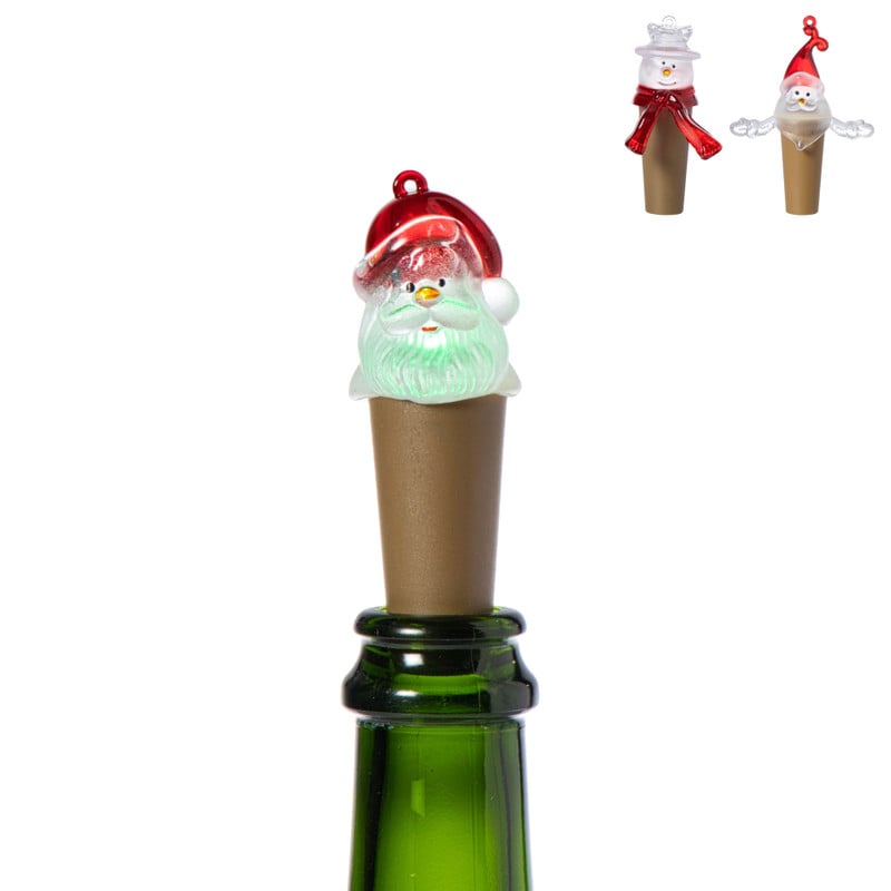 Kerst wijnstopper - diverse varianten 