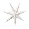 Kerstster papier - wit - 60 cm
