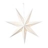 Kerstster papier - wit - 60 cm