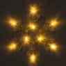Kerst raamster LED - 18 cm - diverse varianten