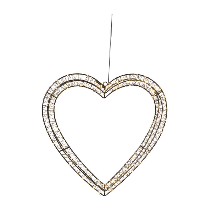 Kerstverlichting hart - ø38 cm - 480 lampjes