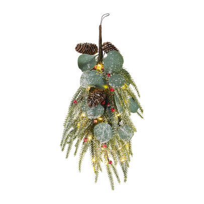 Kerstdecoratie tak - groen - 50 cm