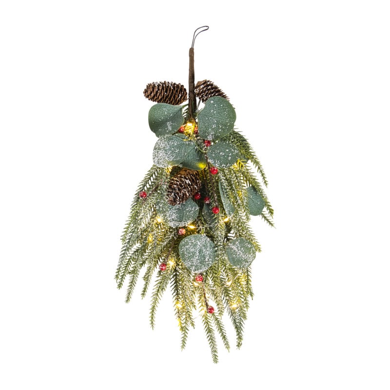 Kerstdecoratie tak - groen - 50 cm