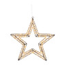 Kerstverlichting ster klein - warm wit - 38 cm