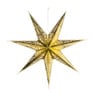 Kerstster papier - goudkleurig - 60 cm