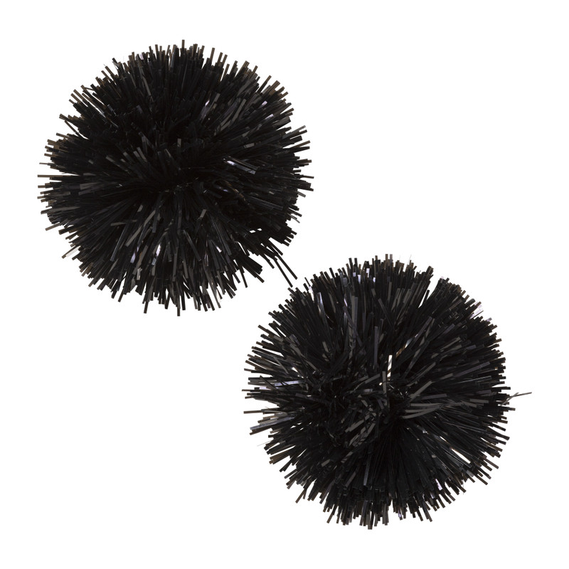 Inpak pompons - diverse kleuren - set van 2 