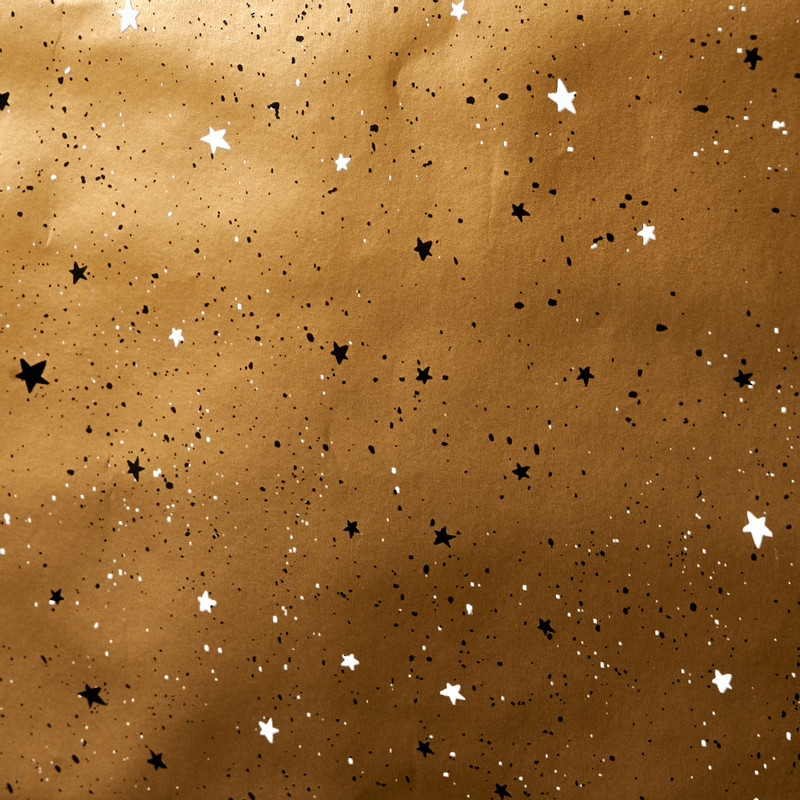 Kerst inpakpapier - metallic - diverse varianten - 70x200 cm