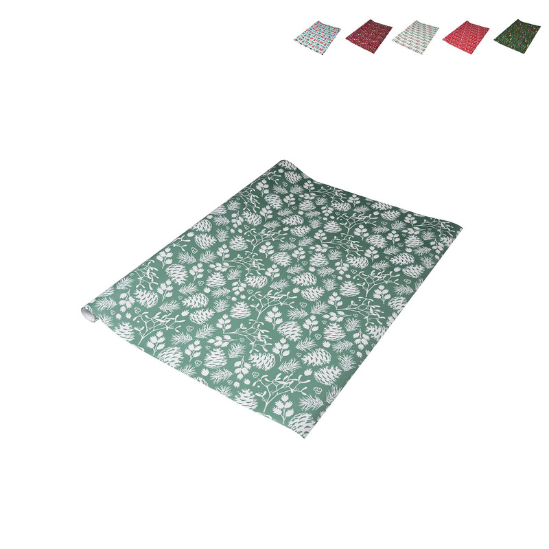 Kerstpapier - diverse varianten - 70x200 cm 